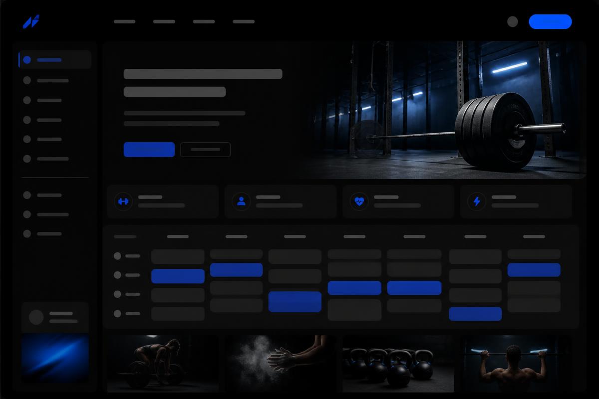 Fitness & Gym Concept — DEMO CONCEPT